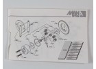 MIDDLE DIFF. GEAR&BREAK DISK 中間差速器(含煞車片) LJ002